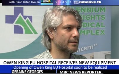 Hospital Owen King EU recibe nuevos equipos